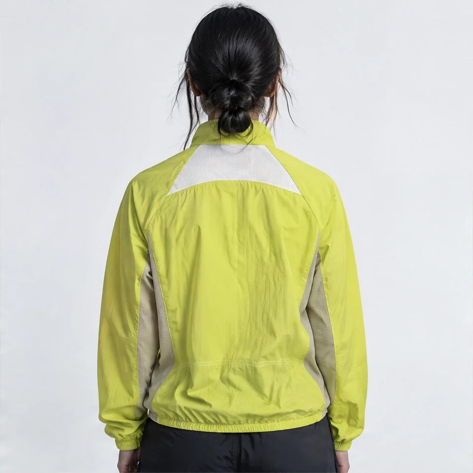 Wuther - Unisex Water-Repellent & Windproof 10K Lightweight Jacket - Yellow Green