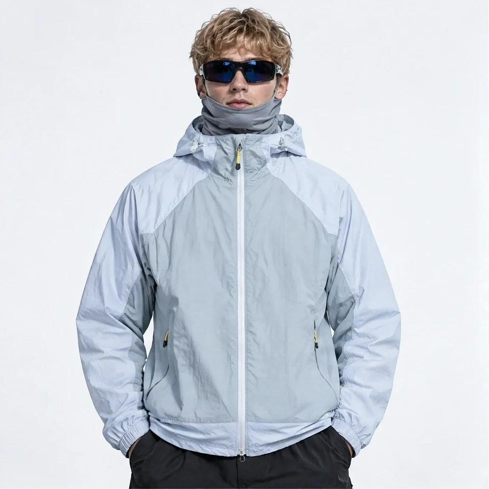 Gird - Unisex Water-Repellent & Windproof UPF50+ Lightweight Jacket - Blue