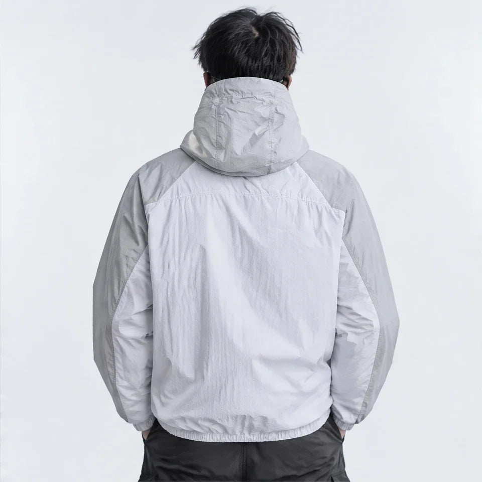 Gird - Unisex Water-Repellent & Windproof UPF50+ Lightweight Jacket - Light Grey
