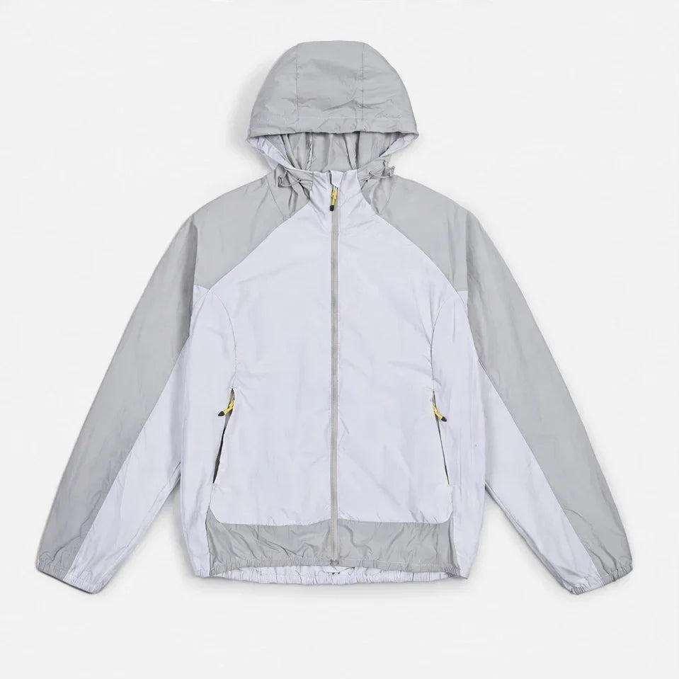 Gird - Unisex Water-Repellent & Windproof UPF50+ Lightweight Jacket - Light Grey