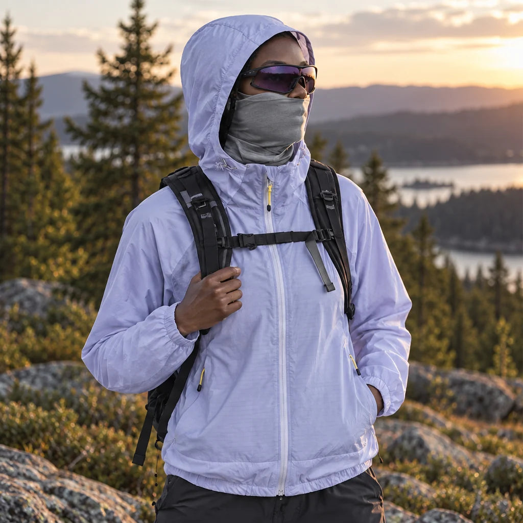 Gird - Unisex Water-Repellent & Windproof UPF50+ Lightweight Jacket - Purple
