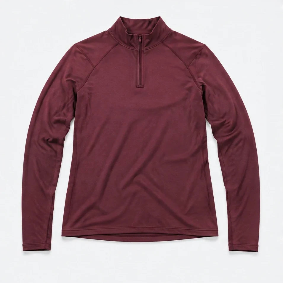 Ness - Mens Lightweight Quick-Dry Pullover Running Vest - Burgundy