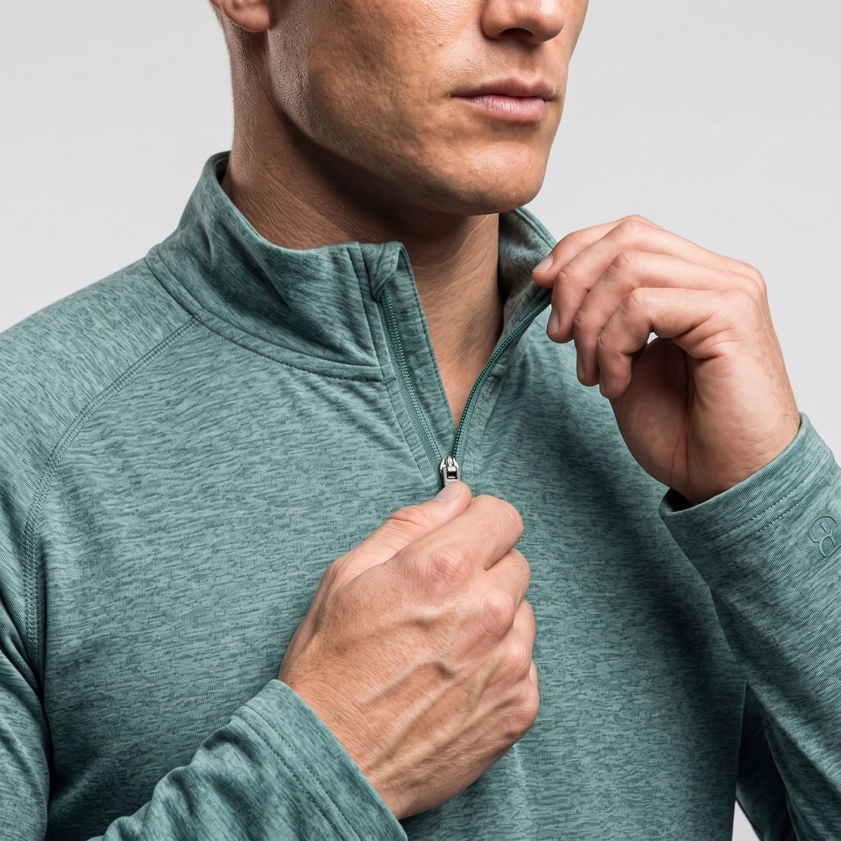 Ness - Mens Lightweight Quick-Dry Pullover Running Vest - Peacock Blue