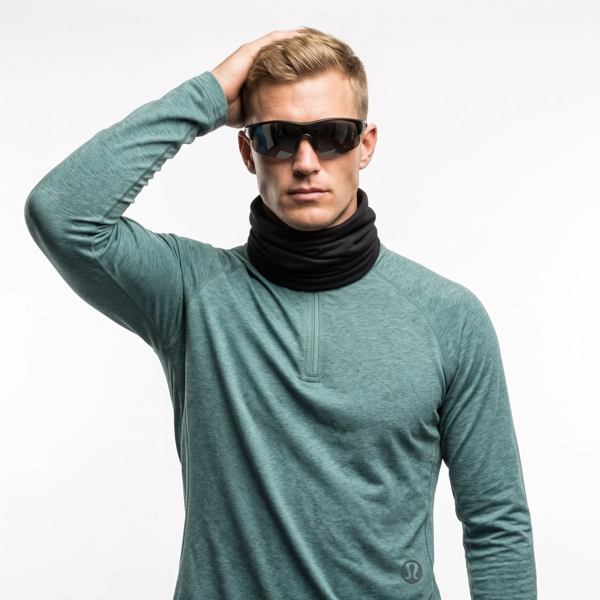 Ness - Mens Lightweight Quick-Dry Pullover Running Vest - Peacock Blue