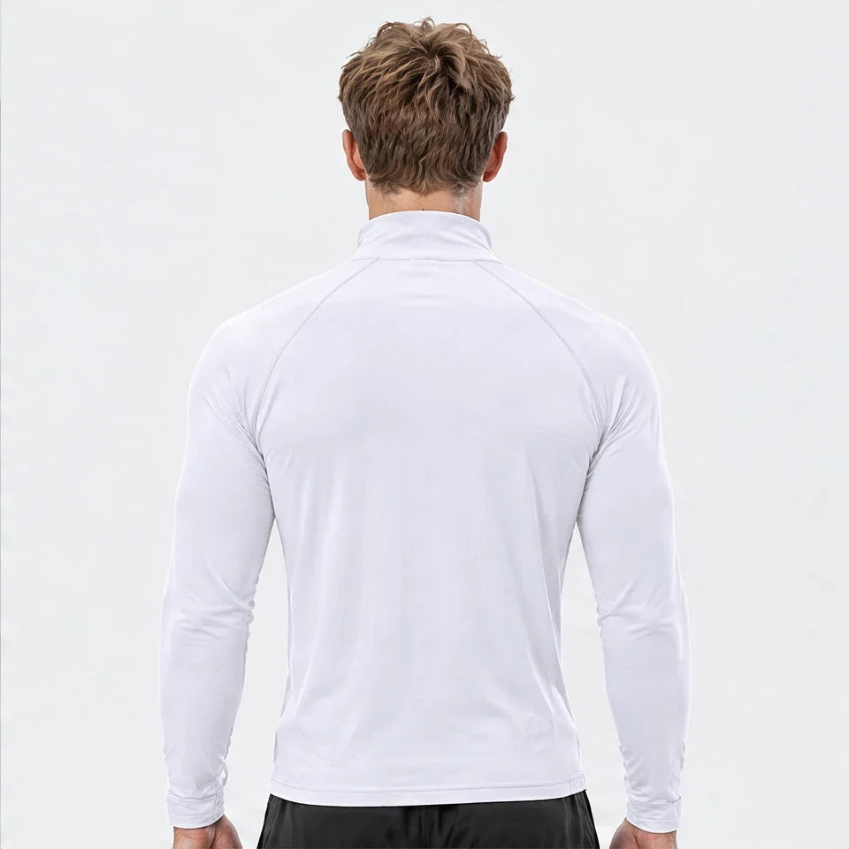 Ness - Mens Lightweight Quick-Dry Pullover Running Vest - White