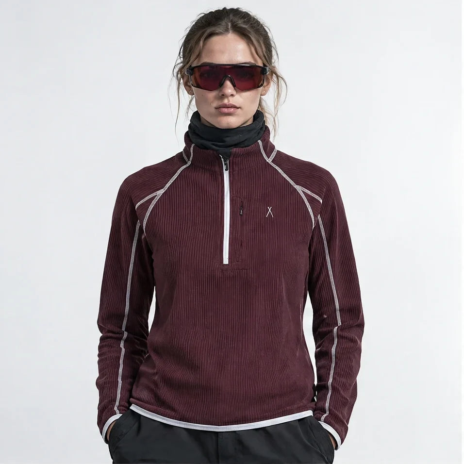 Skiff - Unisex Water-Repellent & Windproof UPF50+ Lightweight Jacket - Burgundy