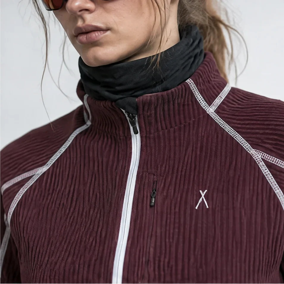 Skiff - Unisex Water-Repellent & Windproof UPF50+ Lightweight Jacket - Burgundy