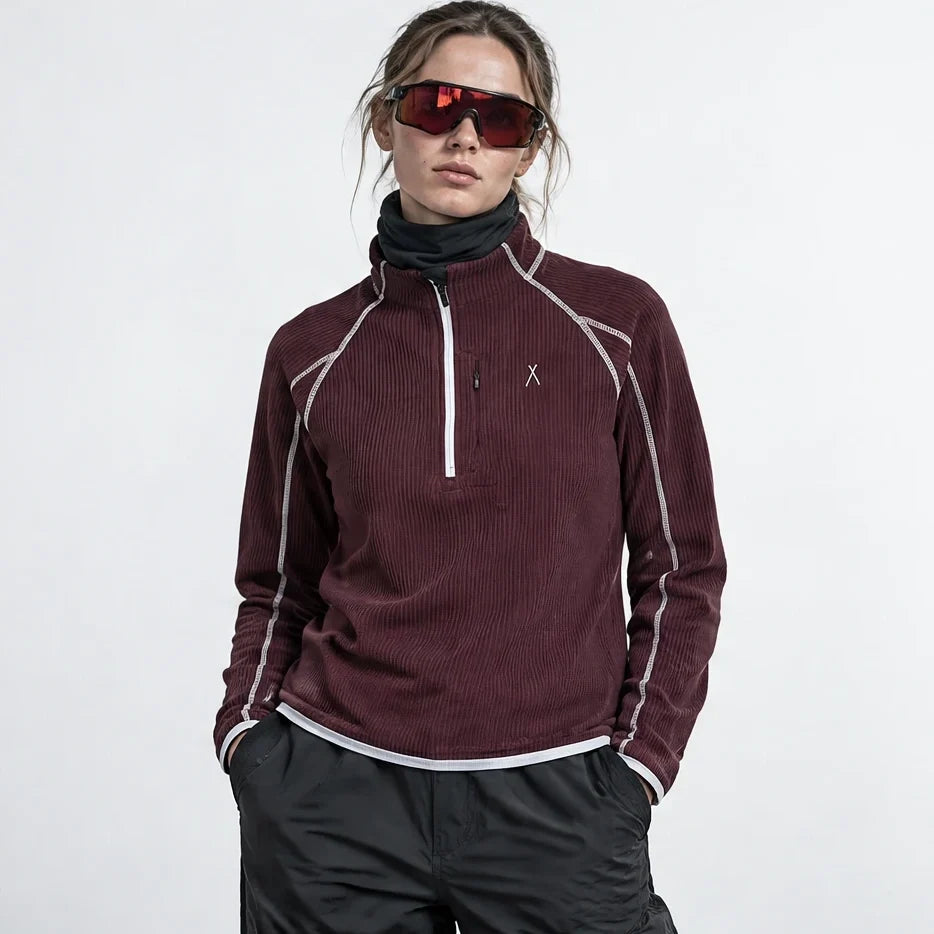 Skiff - Unisex Water-Repellent & Windproof UPF50+ Lightweight Jacket - Burgundy