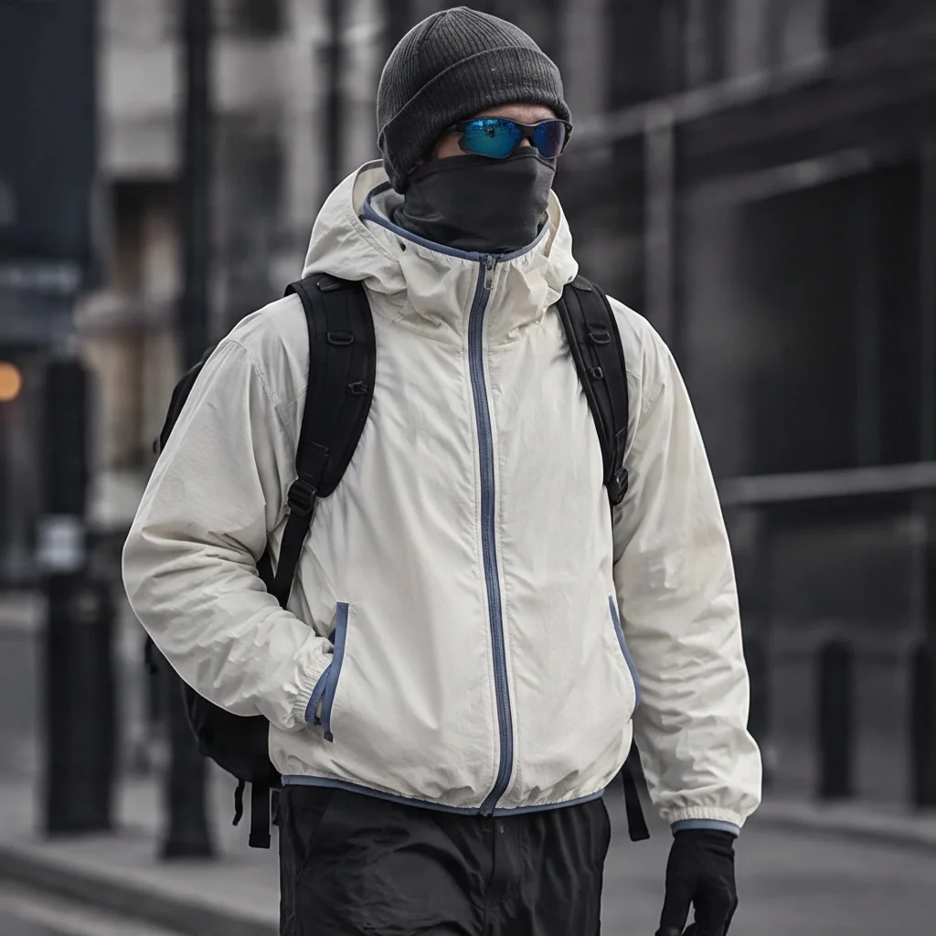 Nip - Unisex Water-Repellent & Windproof Hooded Lightweight Jacket - Apricot