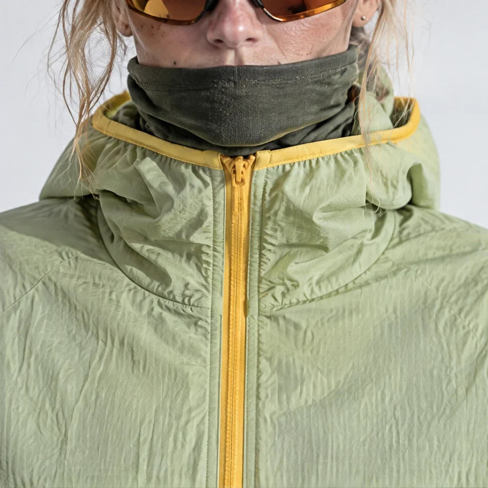 Nip - Unisex Water-Repellent & Windproof Hooded Lightweight Jacket - Light green