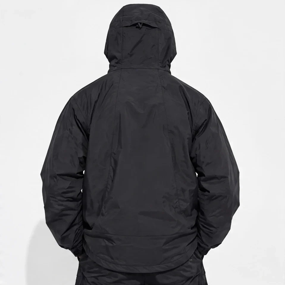 Wick - Unisex Windproof Breathable & Duck Down Waterproof Jacket - Black