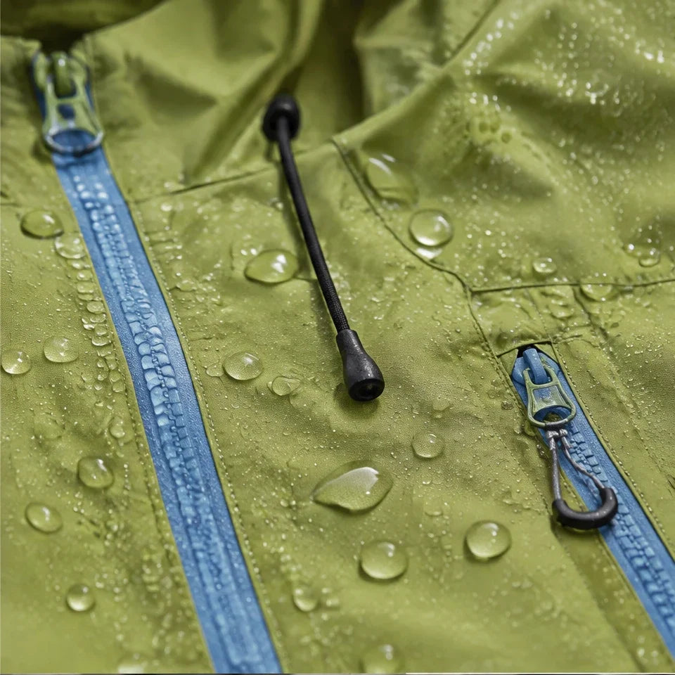 Wick - Unisex Windproof Breathable & Duck Down Waterproof Jacket - Military Green