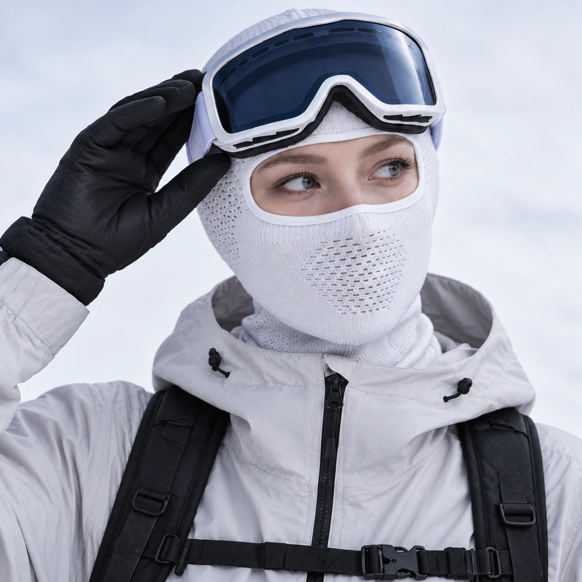 Dene - Unisex Breathable Waterproof Hat - White