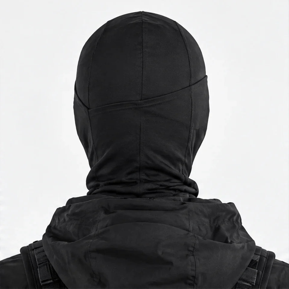 Holm - Unisex Breathable Multi-Way Neck Gaiter - Black