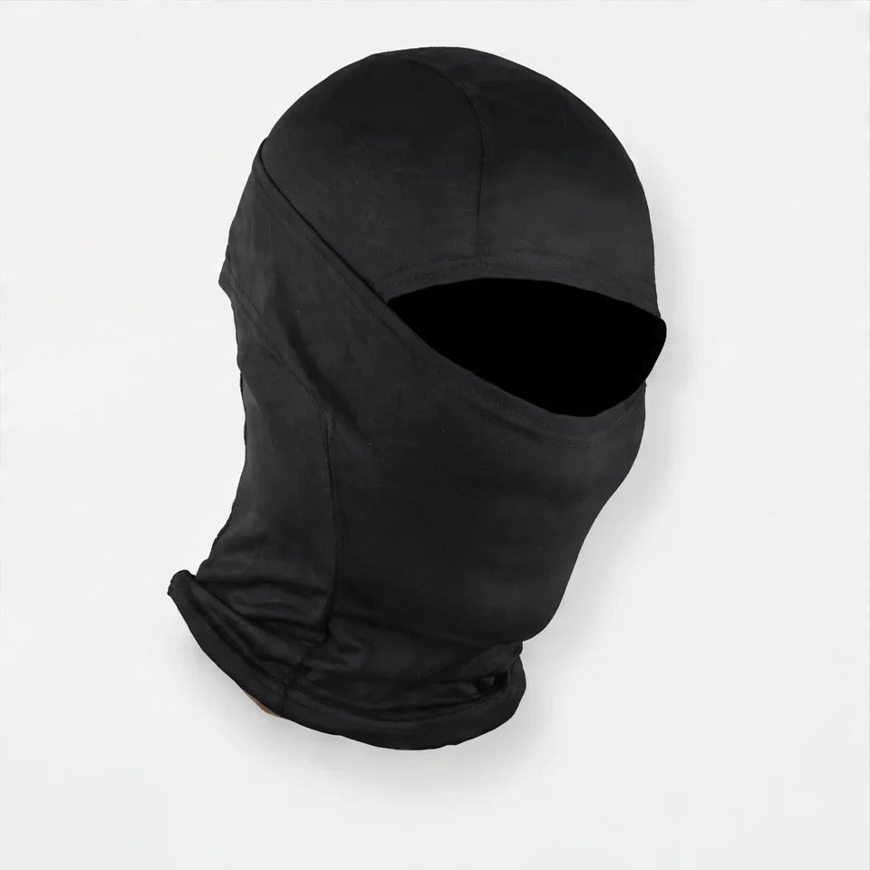 Holm - Unisex Breathable Multi-Way Neck Gaiter - Black