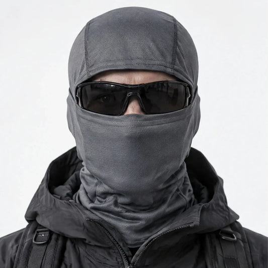 Holm - Unisex Breathable Multi-Way Neck Gaiter - Grey