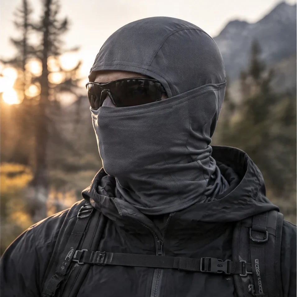 Holm - Unisex Breathable Multi-Way Neck Gaiter - Grey