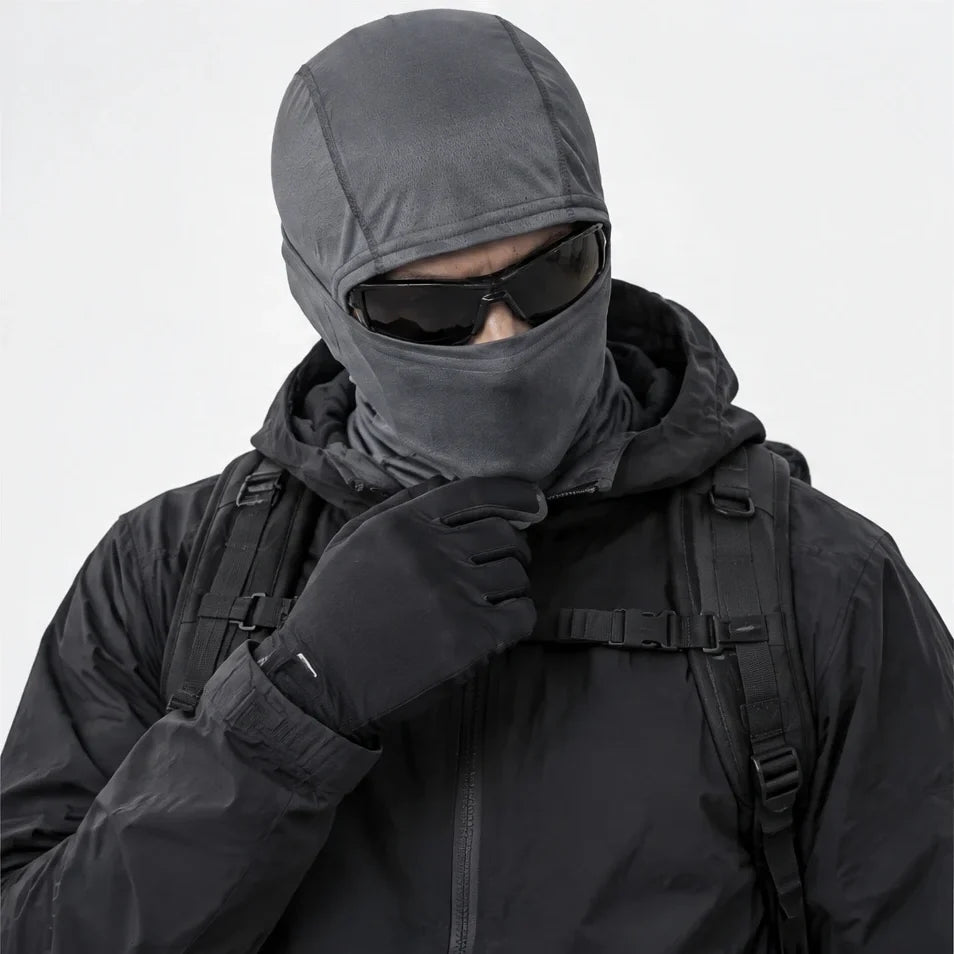 Holm - Unisex Breathable Multi-Way Neck Gaiter - Grey