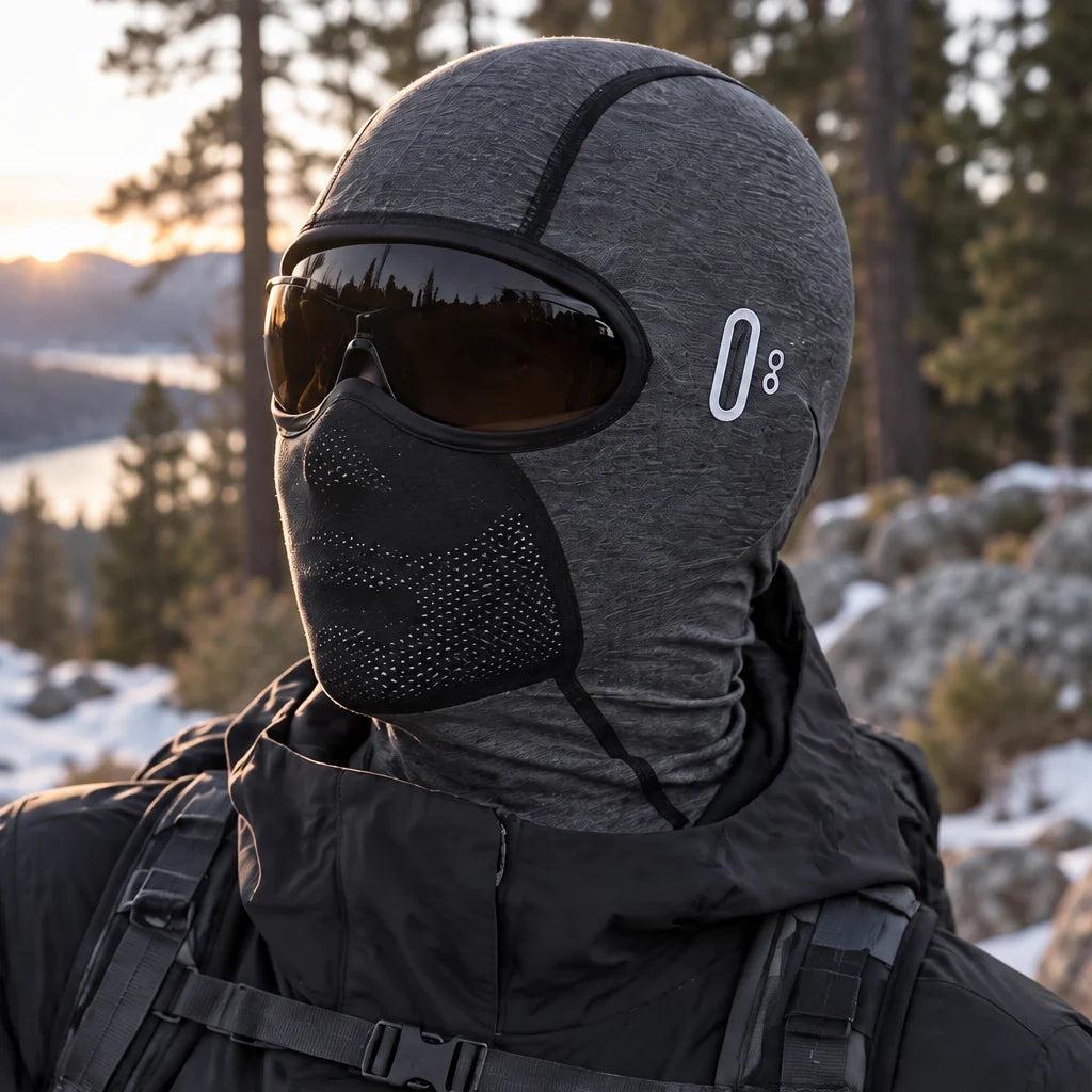 Raise - Unisex Breathable Mesh-Vent Neck Gaiter - Grey