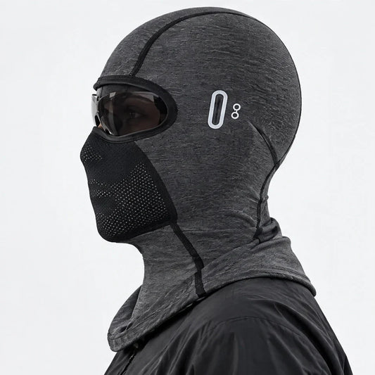 Raise - Unisex Breathable Mesh-Vent Neck Gaiter - Grey