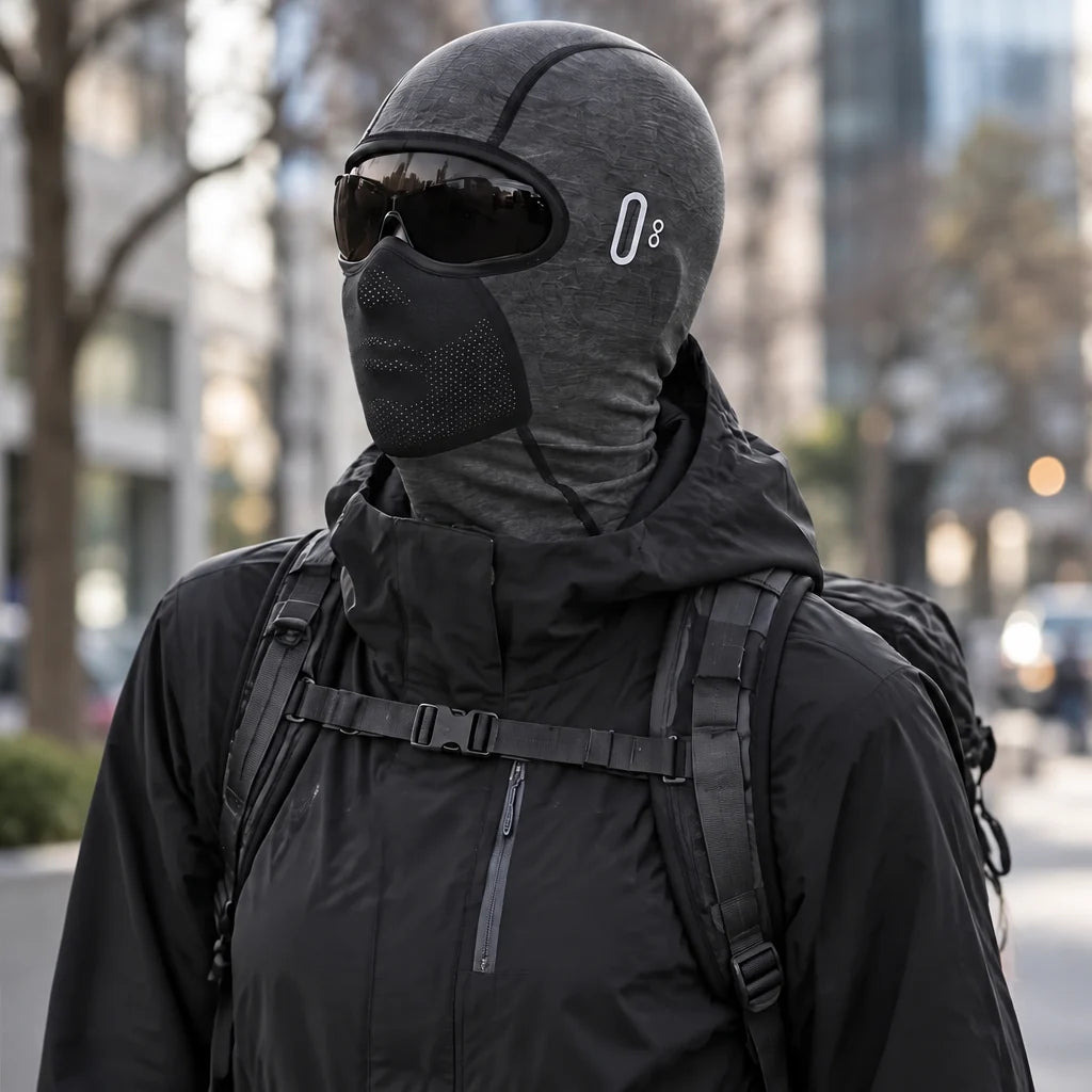 Raise - Unisex Breathable Mesh-Vent Neck Gaiter - Grey