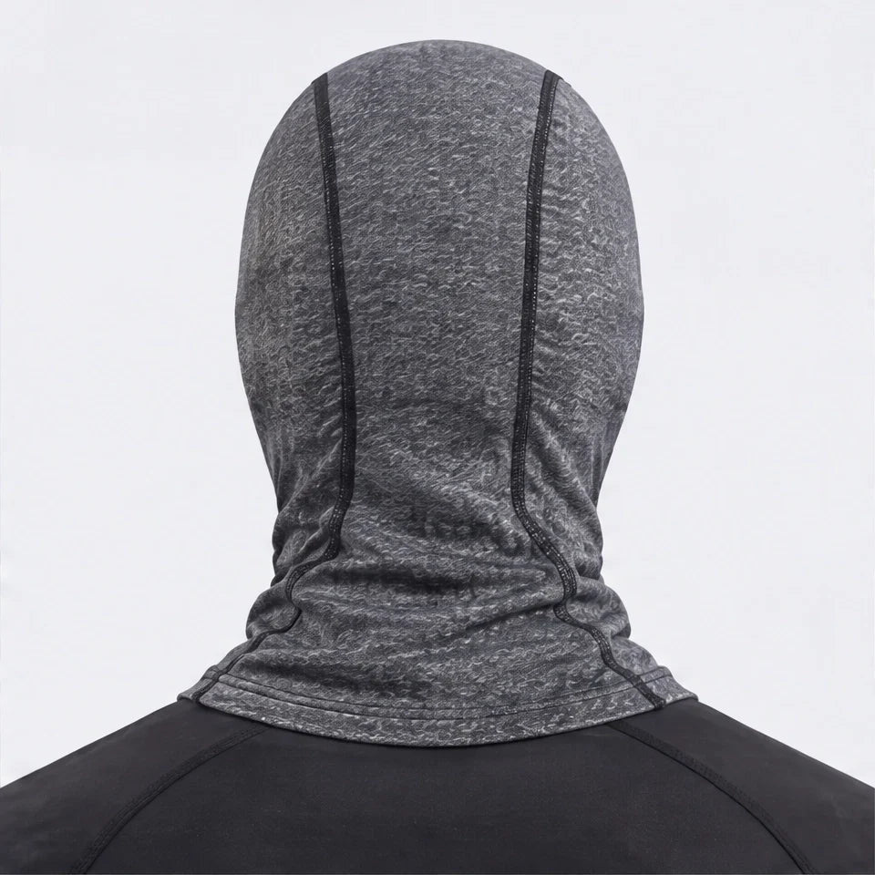 Raise - Unisex Breathable Mesh-Vent Neck Gaiter - Warm Grey