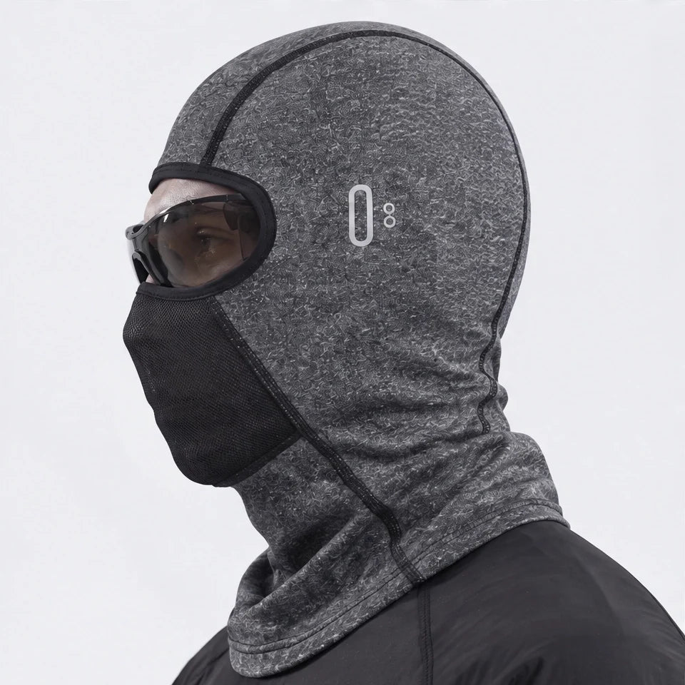 Raise - Unisex Breathable Mesh-Vent Neck Gaiter - Warm Grey
