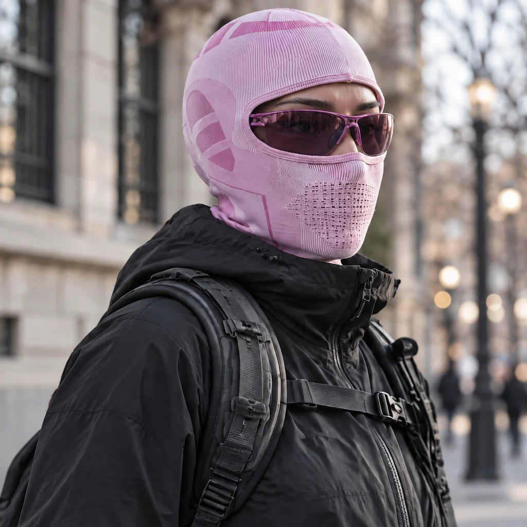 Slack - Unisex Breathable Reversible Waterproof Hat - Pink