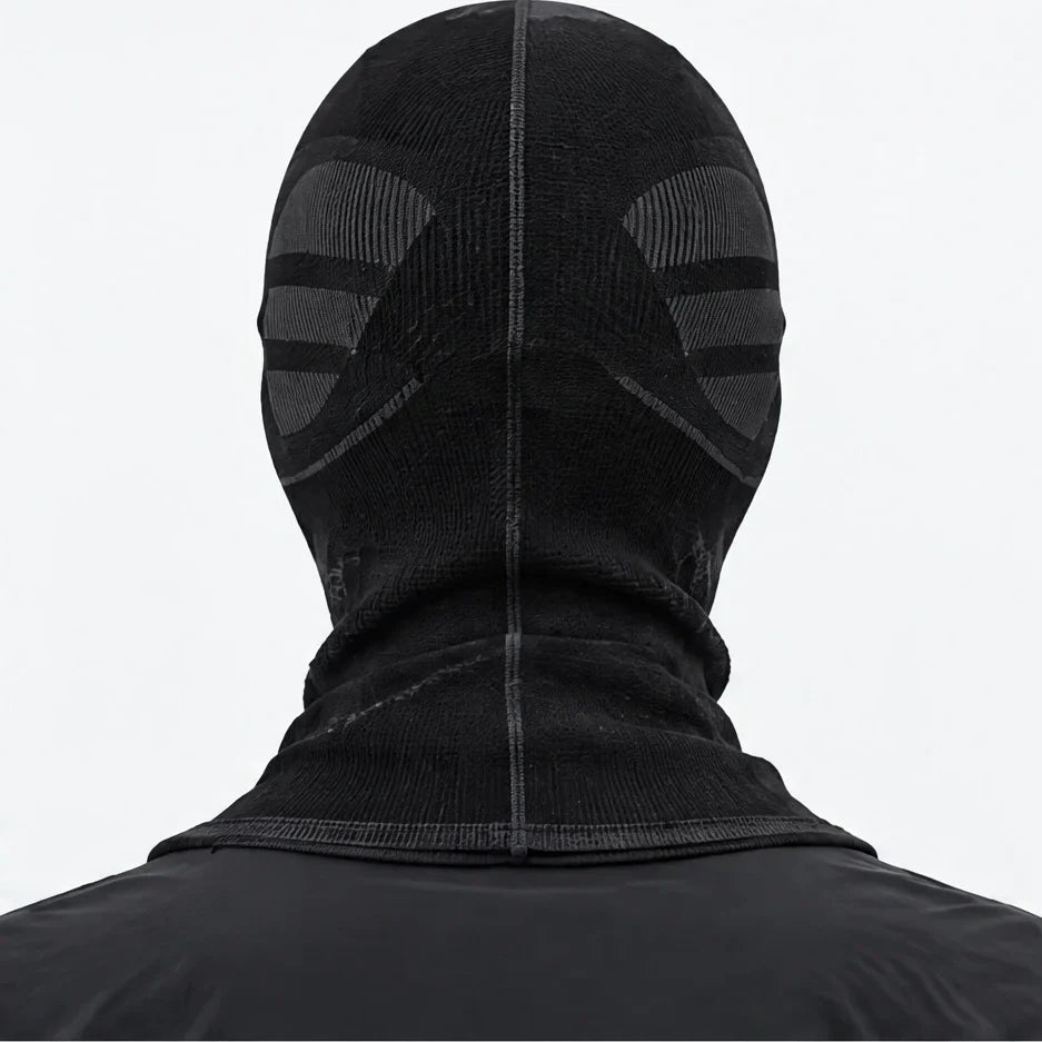 Knott - Unisex Breathable Neck Gaiter - Black
