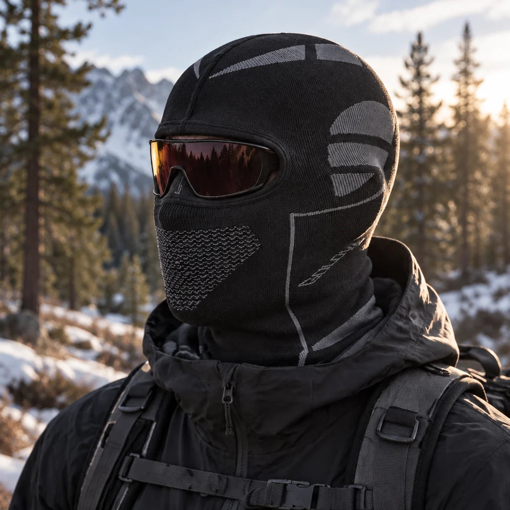 Knott - Unisex Breathable Neck Gaiter - Dark Grey