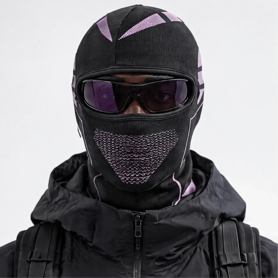 Knott - Unisex Breathable Neck Gaiter - Dark Pink