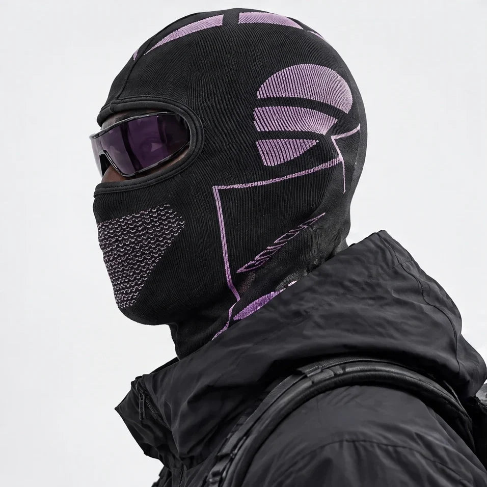 Knott - Unisex Breathable Neck Gaiter - Dark Pink