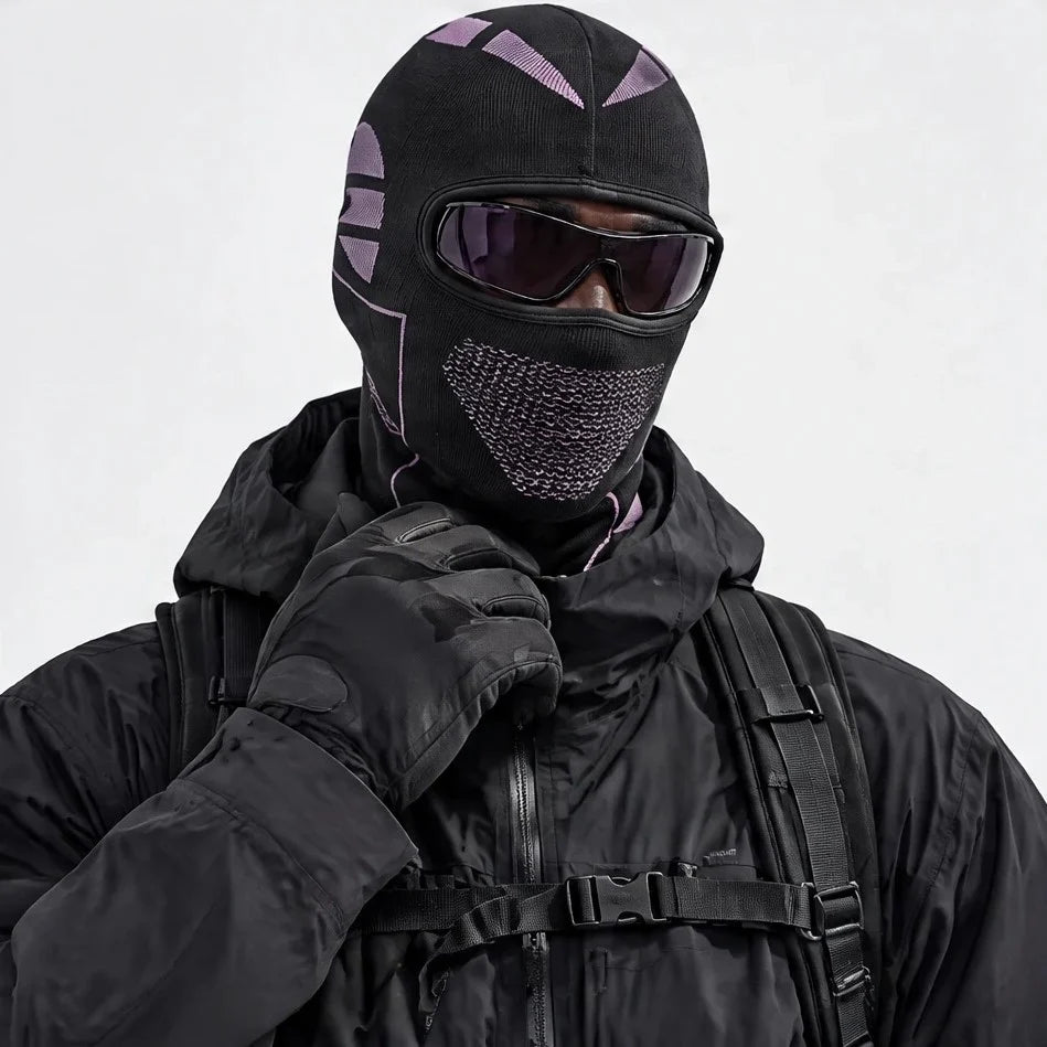 Knott - Unisex Breathable Neck Gaiter - Dark Pink