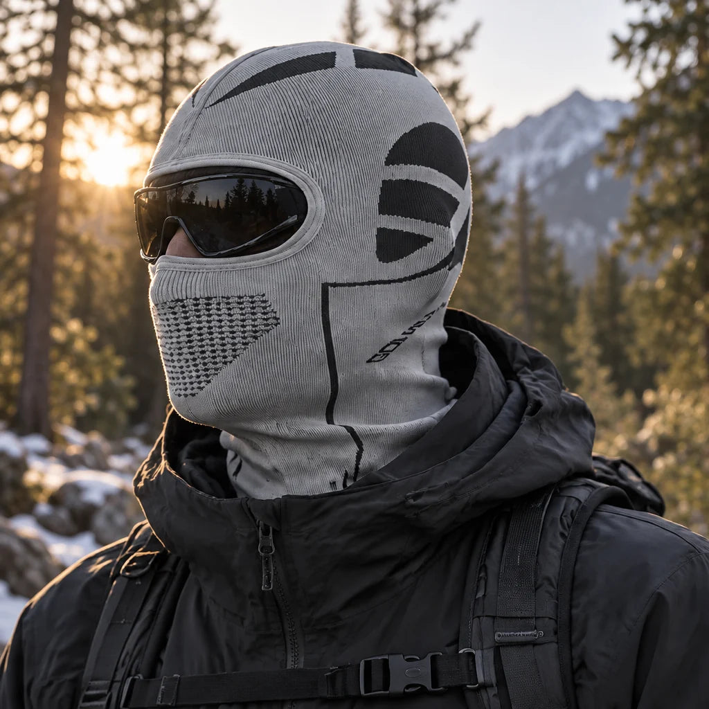 Knott - Unisex Breathable Neck Gaiter - Grey