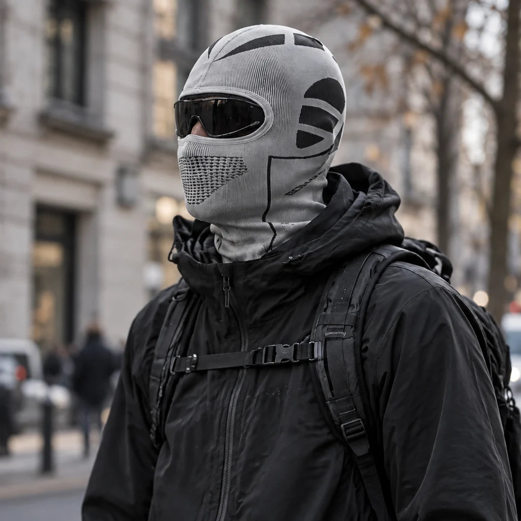 Knott - Unisex Breathable Neck Gaiter - Grey