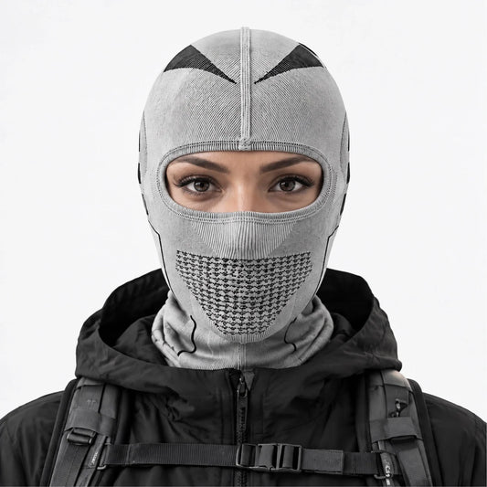 Knott - Unisex Breathable Neck Gaiter - Light Grey