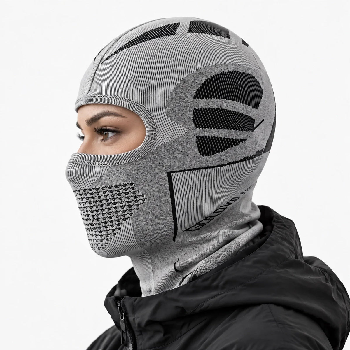 Knott - Unisex Breathable Neck Gaiter - Light Grey