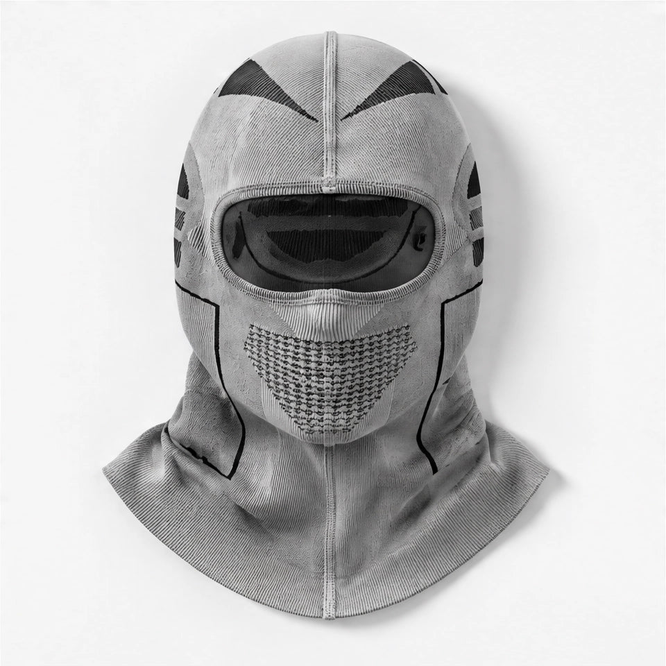 Knott - Unisex Breathable Neck Gaiter - Light Grey