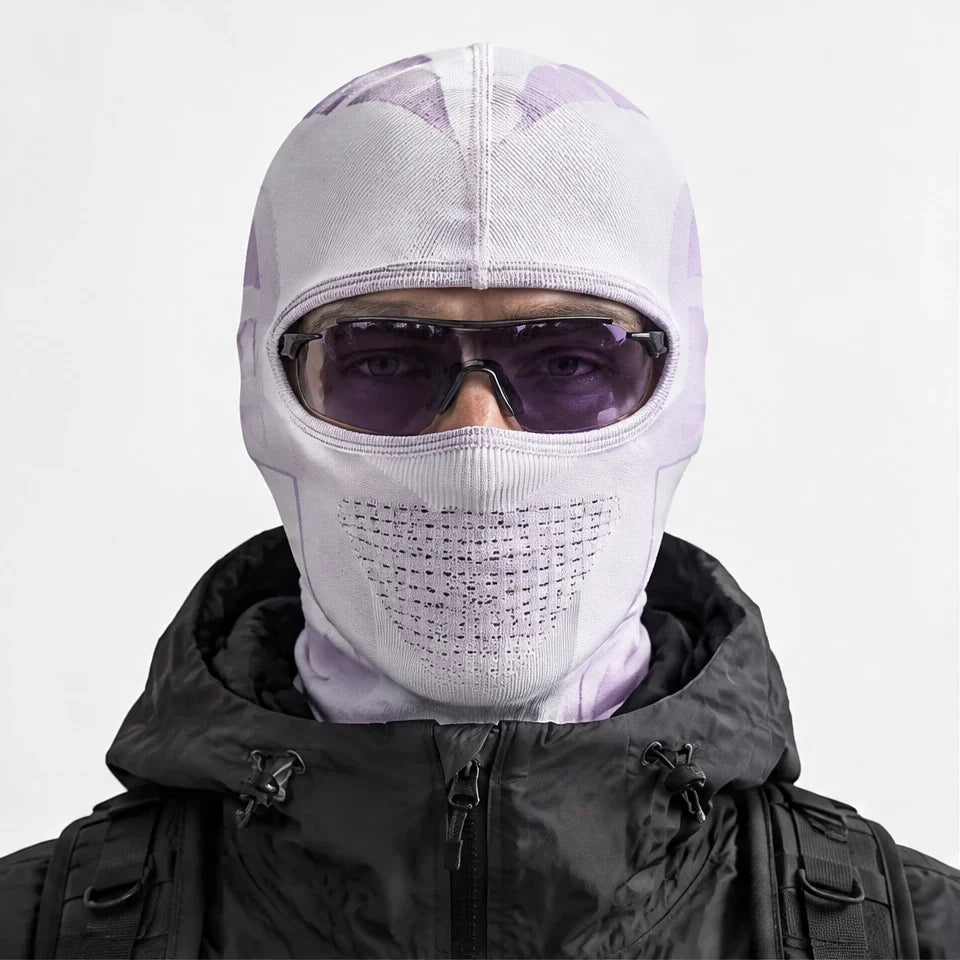 Knott - Unisex Breathable Neck Gaiter - Light purple