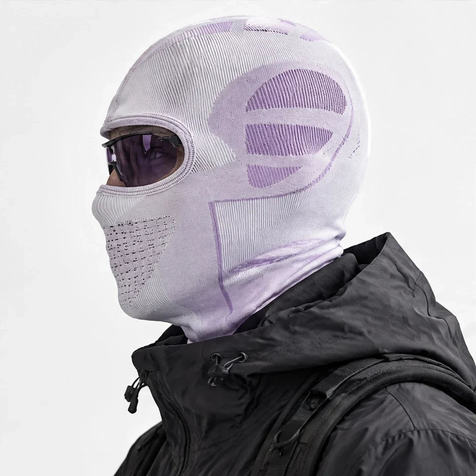 Knott - Unisex Breathable Neck Gaiter - Light purple