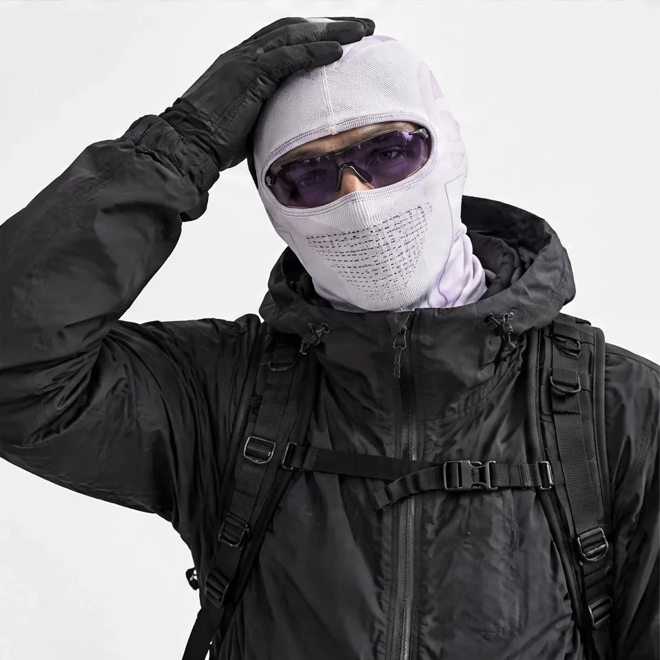 Knott - Unisex Breathable Neck Gaiter - Light purple