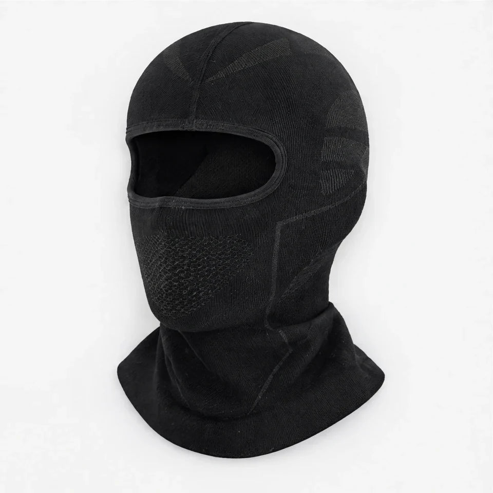 Knott - Unisex Breathable Neck Gaiter - Obsidian Black