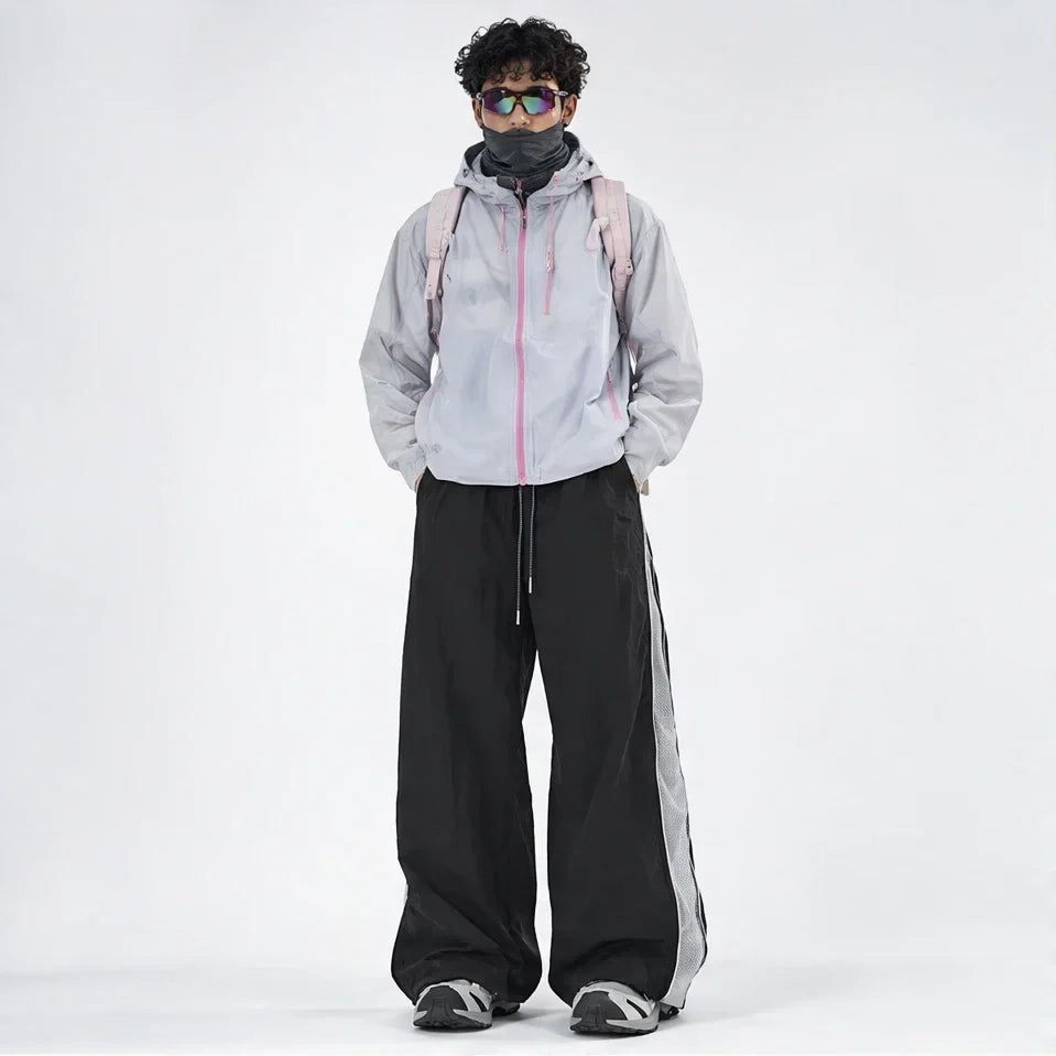 Roke - Unisex Quick-Dry Windproof & Cargo Fit Waterproof Trousers - Black