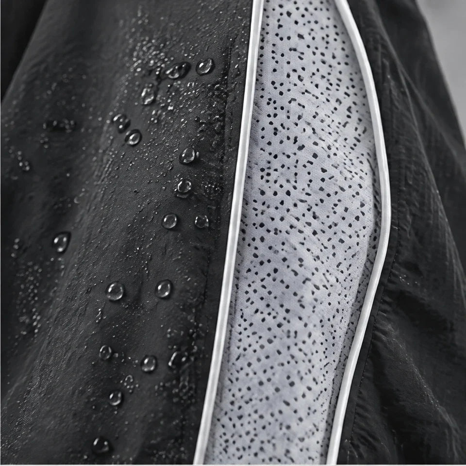 Roke - Unisex Quick-Dry Windproof & Cargo Fit Waterproof Trousers - Black