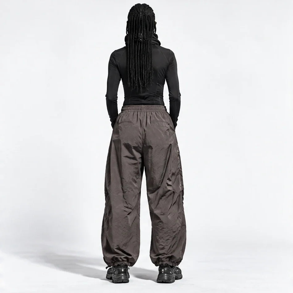 Eyre - Unisex Quick-Dry Windproof & Colour-Block Waterproof Trousers - Mist Purple