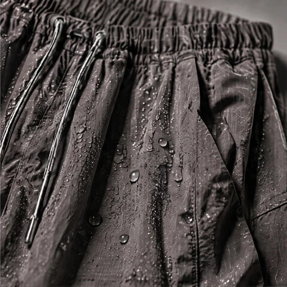 Eyre - Unisex Quick-Dry Windproof & Colour-Block Waterproof Trousers - Mist Purple