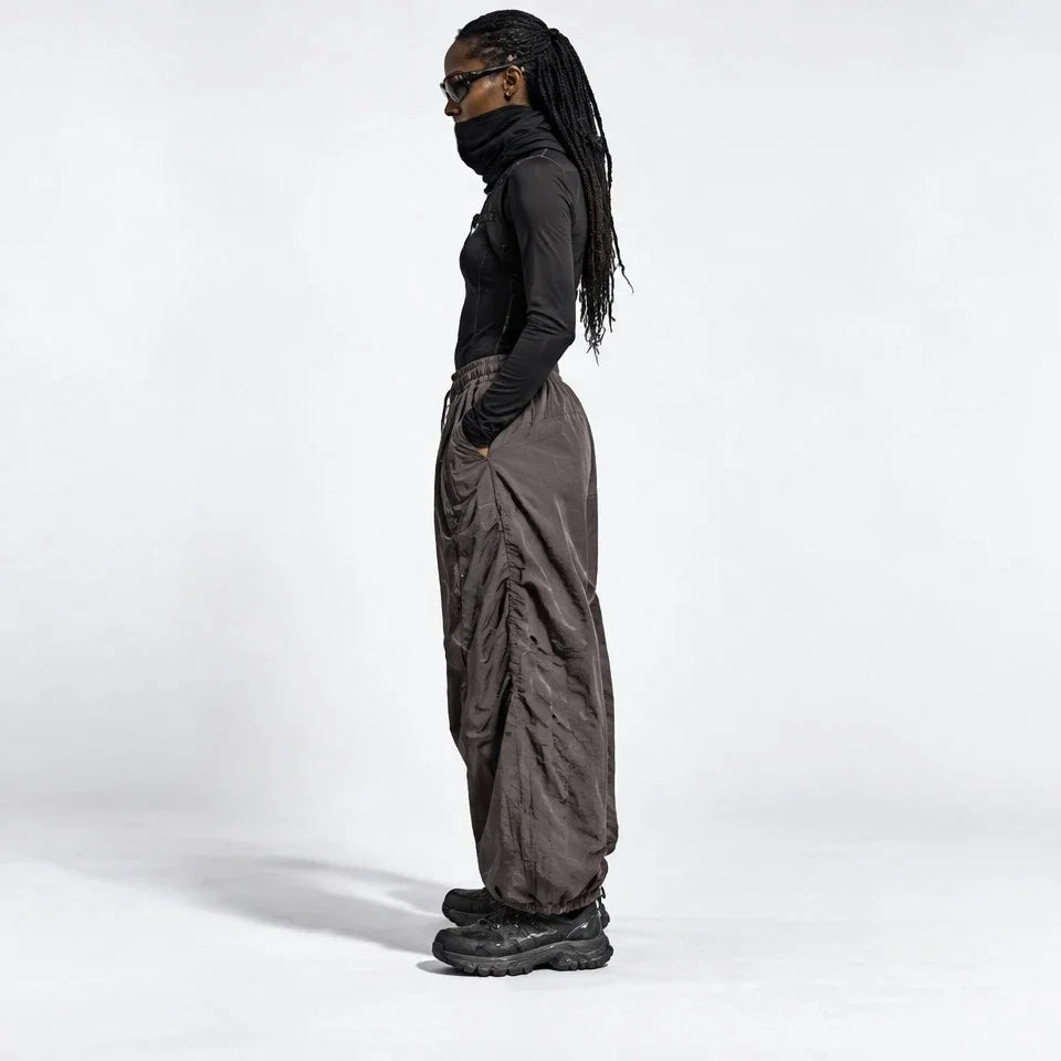 Eyre - Unisex Quick-Dry Windproof & Colour-Block Waterproof Trousers - Mist Purple
