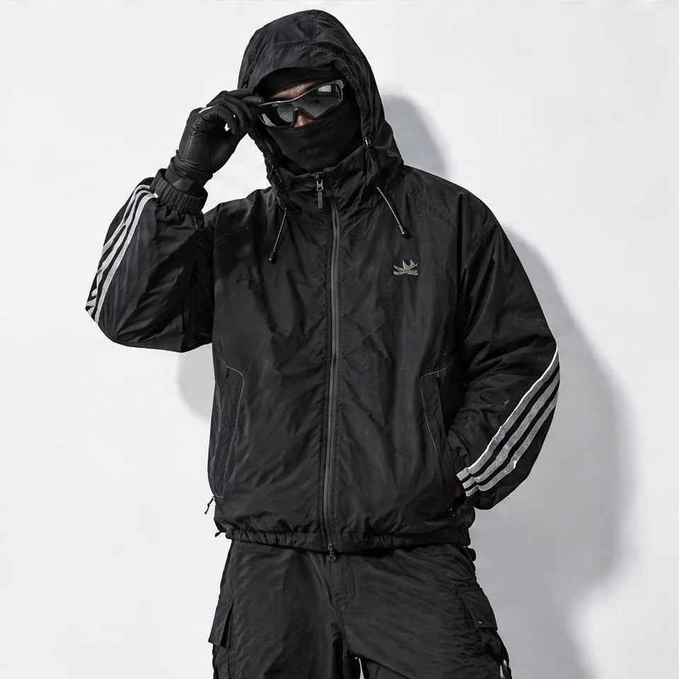 Spall - Unisex Water-Repellent & Windproof Triple-Protection Lightweight Jacket - Black