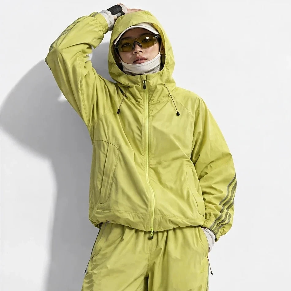 Spall - Unisex Water-Repellent & Windproof Triple-Protection Lightweight Jacket - Fluorescent Green