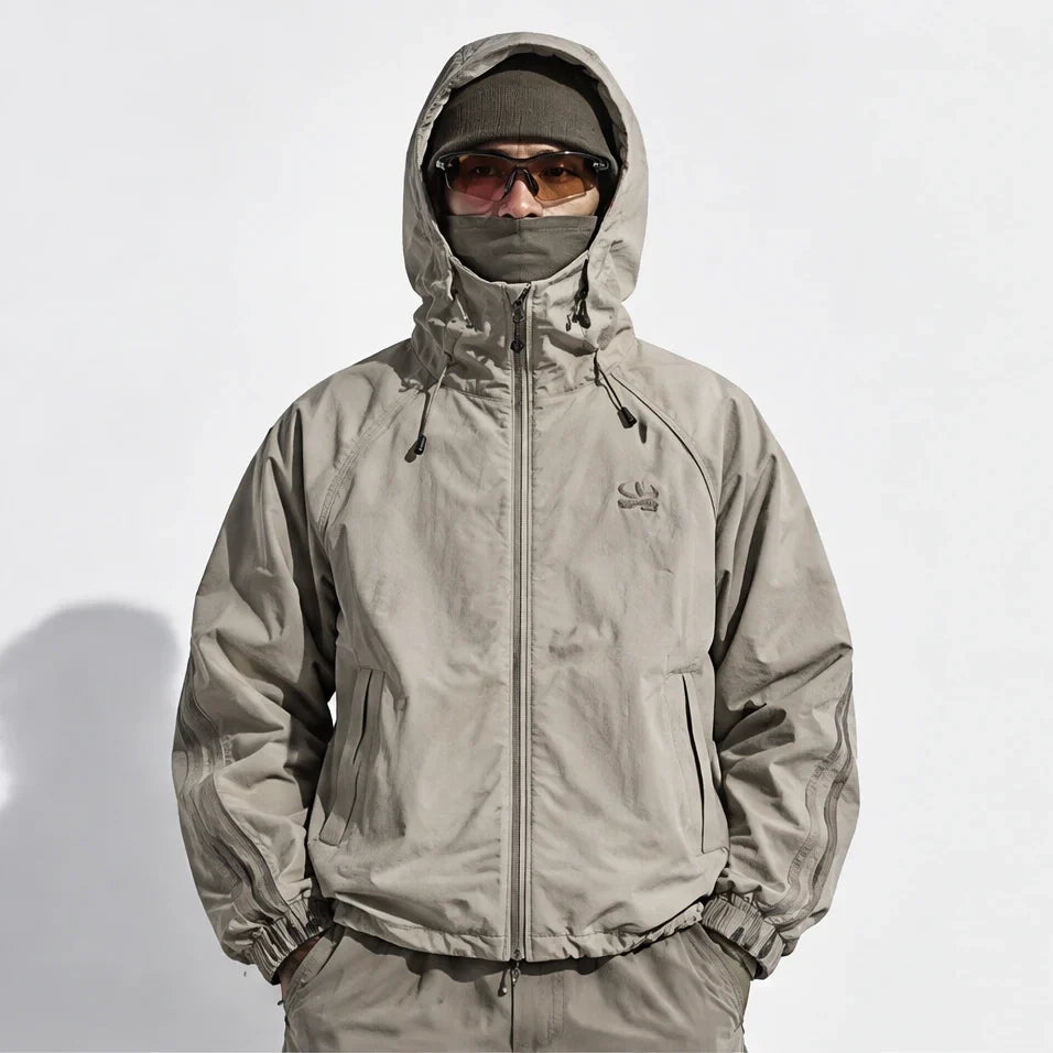 Spall - Unisex Water-Repellent & Windproof Triple-Protection Lightweight Jacket - Khaki